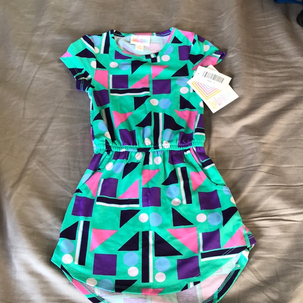 New Lularoe Mae dress for size 2 toddler
